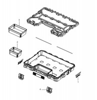 Stanley 1-97-521 Type 1 Organiser Spare Parts